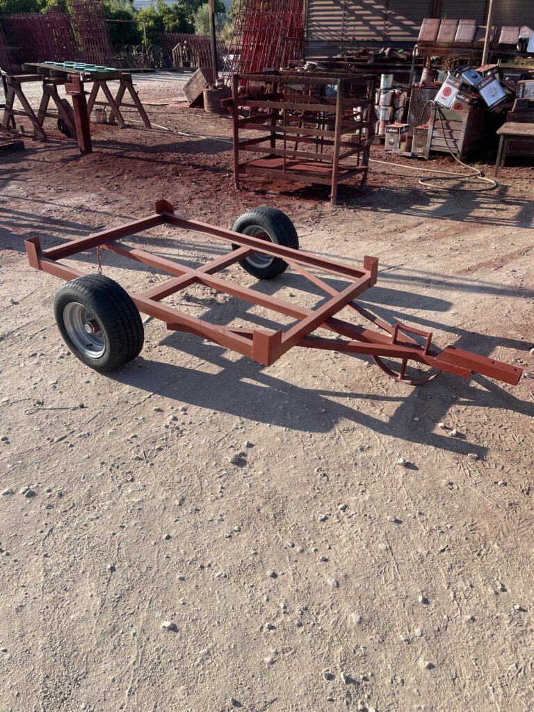 עגלה למיכל יחיד