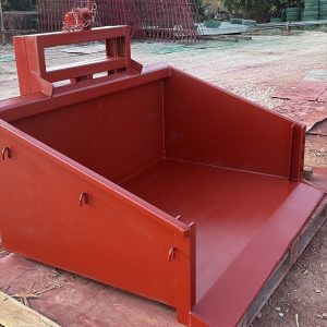 ארגז אחורי מתהפך - אדום