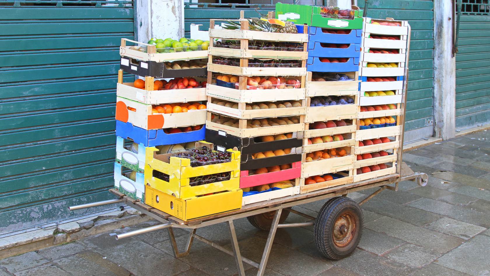 עגלות להובלת פרי